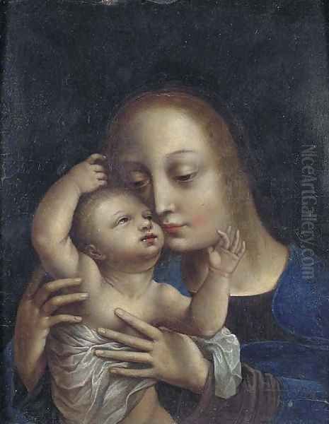 The Virgin and Child 3 Oil Painting by Jan Mabuse