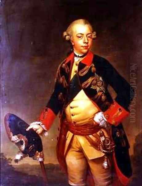 Portrait of William V of Nassau Dietz Prince of Orange Oil Painting by Johan Georg