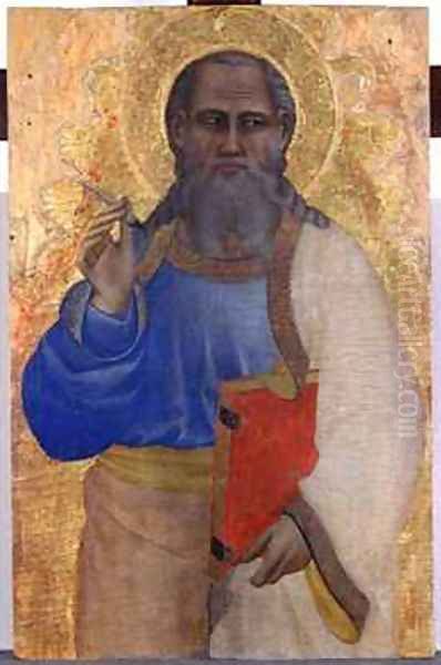 John the Evangelist Oil Painting by Biondo dal Casentino Giovanni del