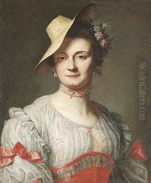 Portrait of a lady 2 Oil Painting by Baron Francois Gerard