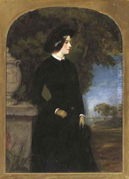 Portrait of a lady Oil Painting by Sir Francis Grant