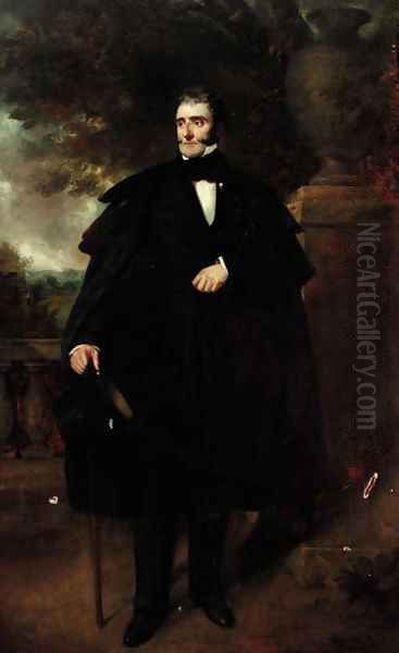 Portrait of a gentleman Oil Painting by Sir Francis Grant