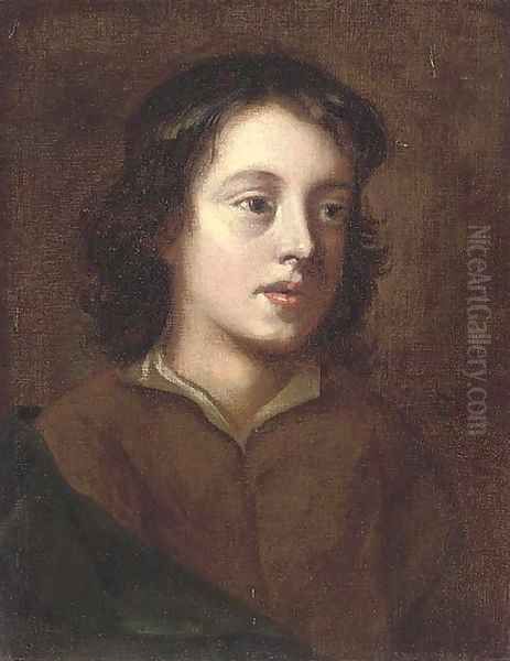 Portrait of a boy Oil Painting by Theodore Gericault