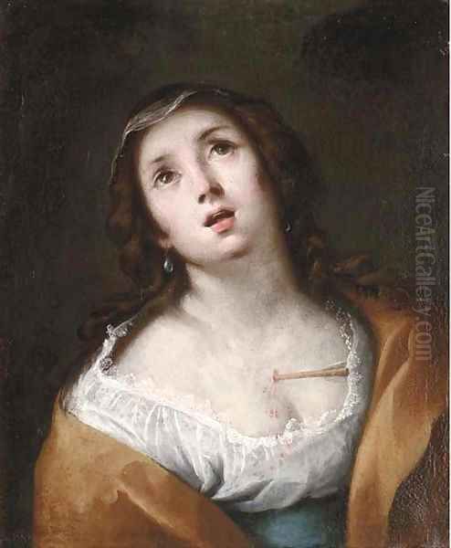 Saint Christina Oil Painting by Francesco Guarino