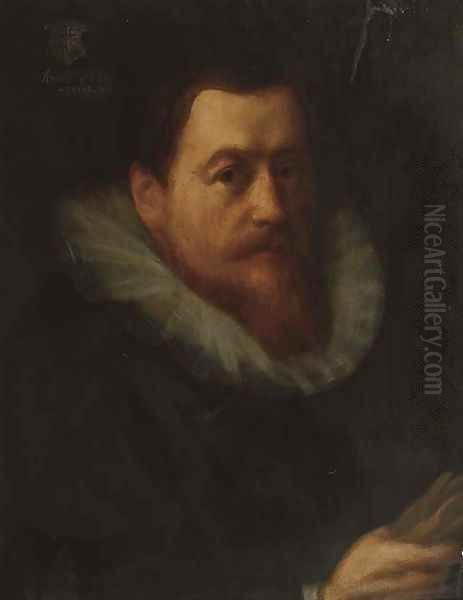 Portrait of a nobleman Oil Painting by Gortzius Geldorp