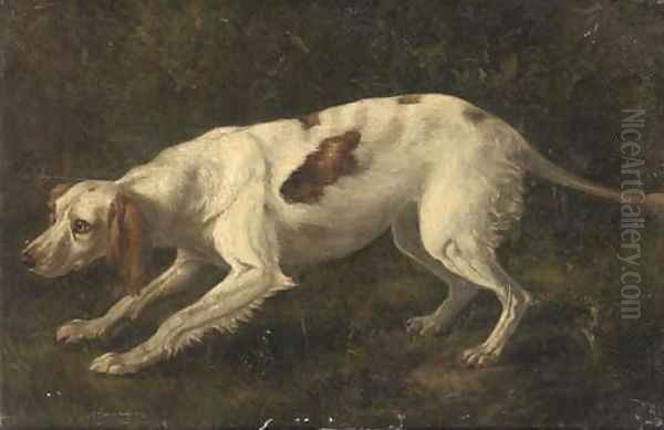 A pointer Oil Painting by Sawrey Gilpin