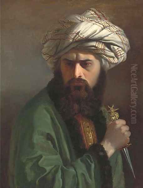 A Turkish assassin Oil Painting by Jean-Leon Gerome