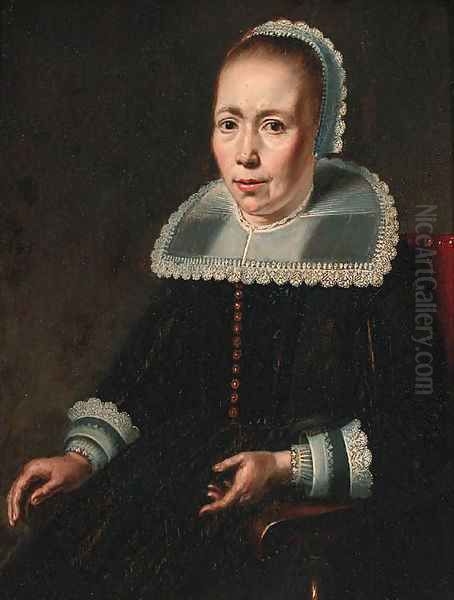 Portrait of a lady Oil Painting by Pieter de Grebber