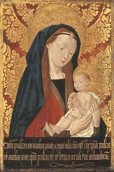 The Virgin and Child Oil Painting by The Master Of Saint Giles