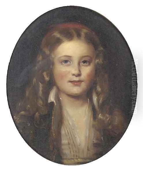 Portrait of Kalitza Janet Erskine Christian Hay Oil Painting by Sir John Watson Gordon