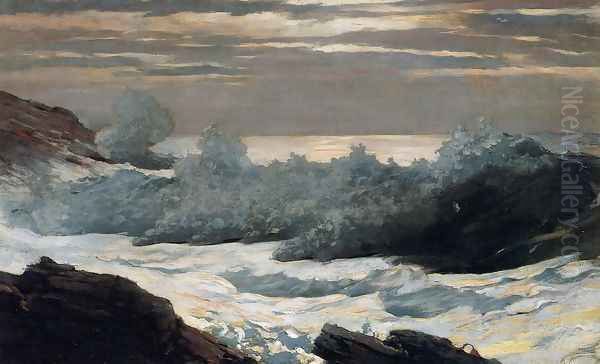 Early Morning, After a Storm at Sea Oil Painting by Winslow Homer