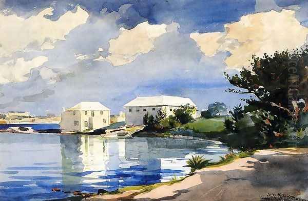 Salt Kettle, Bermuda Oil Painting by Winslow Homer