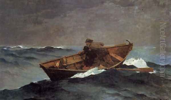 Lost on the Grand Banks Oil Painting by Winslow Homer