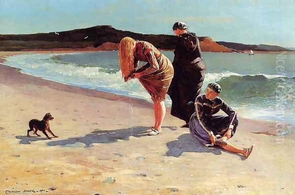 Eagle Head, Manchester, Massachusetts (High Tide) Oil Painting by Winslow Homer