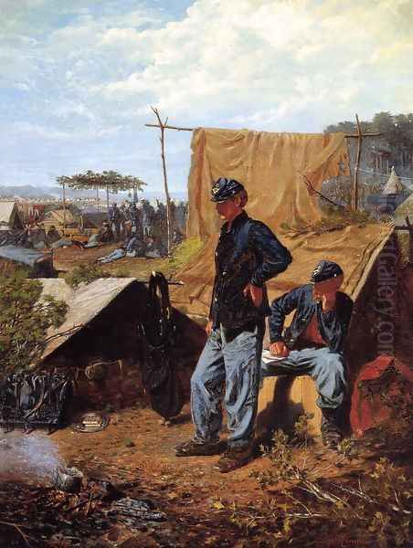 Home Sweet Home Oil Painting by Winslow Homer