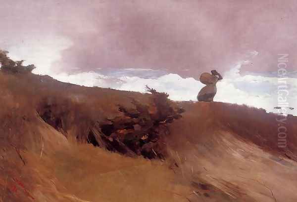 The West Wind Oil Painting by Winslow Homer