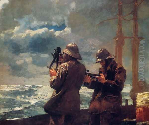 Eight Bells Oil Painting by Winslow Homer