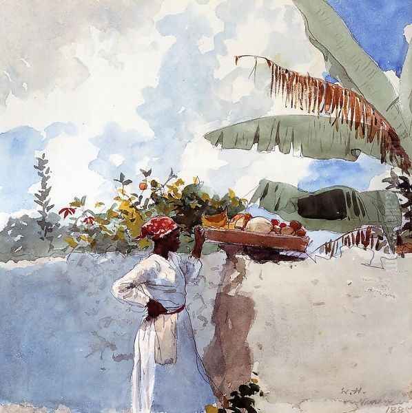 Rest Oil Painting by Winslow Homer