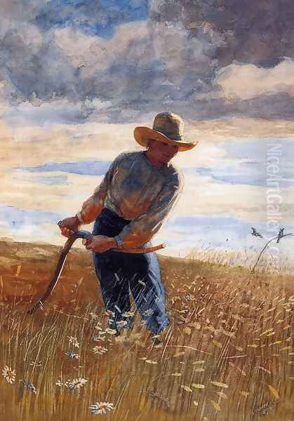 The Reaper Oil Painting by Winslow Homer