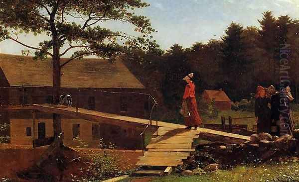 The Morning Bell Oil Painting by Winslow Homer