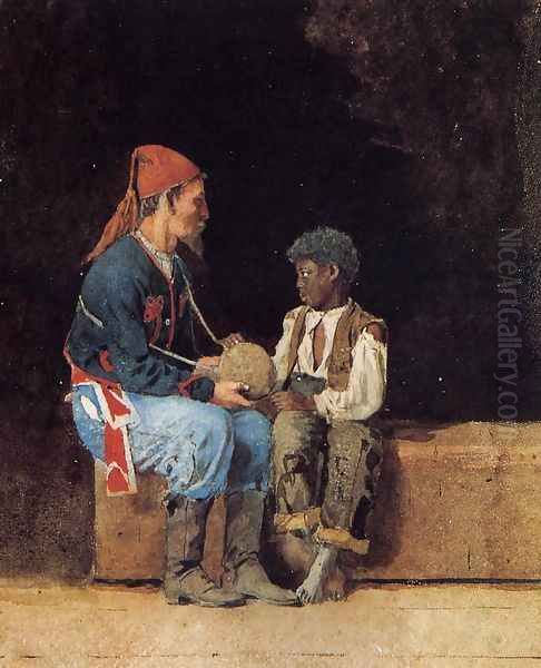 Contraband Oil Painting by Winslow Homer