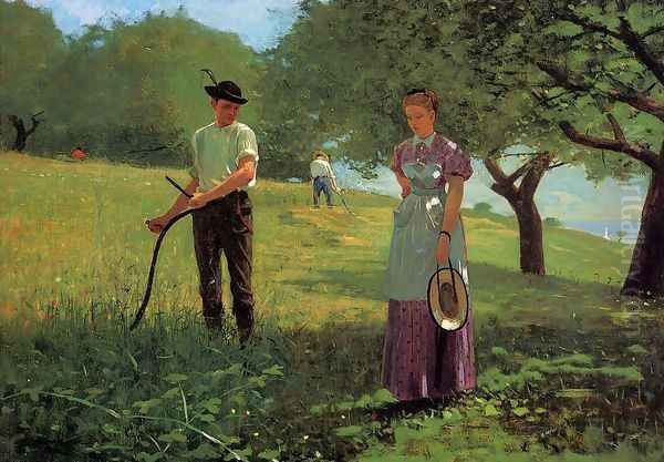 Waiting for an Answer Oil Painting by Winslow Homer