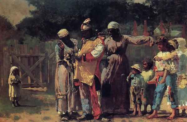 The Carnival (or Dressing for the Carnival) Oil Painting by Winslow Homer