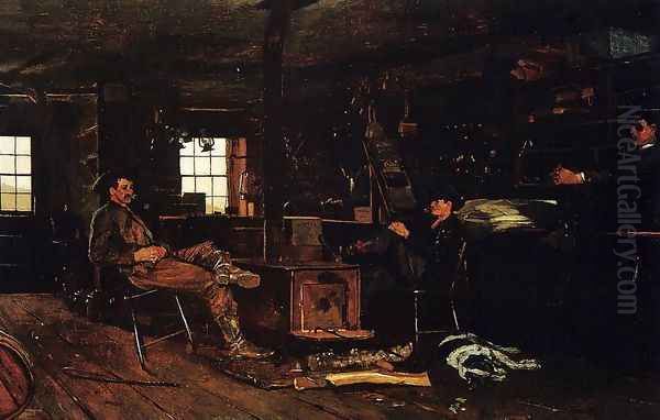 The Country Store Oil Painting by Winslow Homer