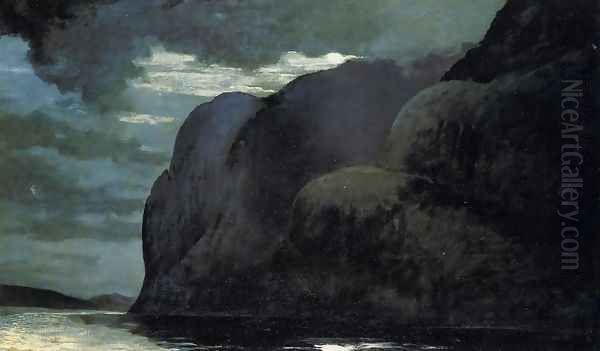 Cape Trinity, Saguenay River Oil Painting by Winslow Homer