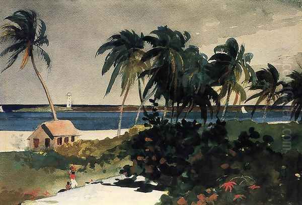 Nassau I Oil Painting by Winslow Homer