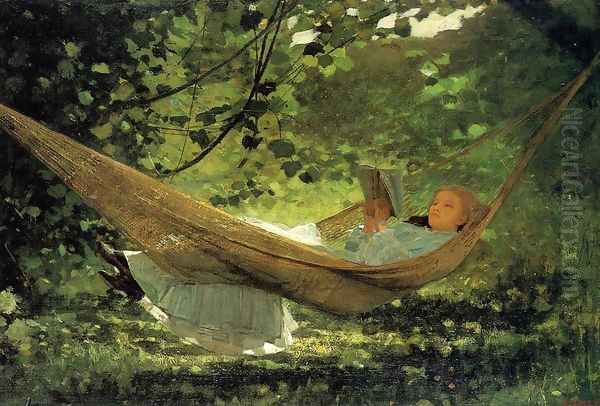 Sunlight and Shadow Oil Painting by Winslow Homer