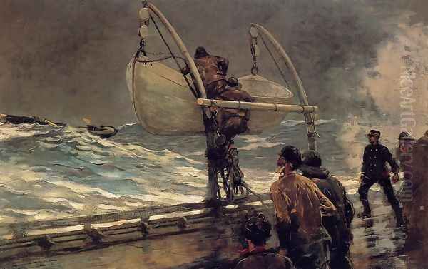 The Signal of Distress Oil Painting by Winslow Homer