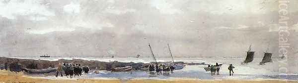 Tynemouth Oil Painting by Winslow Homer