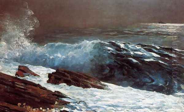 Sunlight on the Coast Oil Painting by Winslow Homer