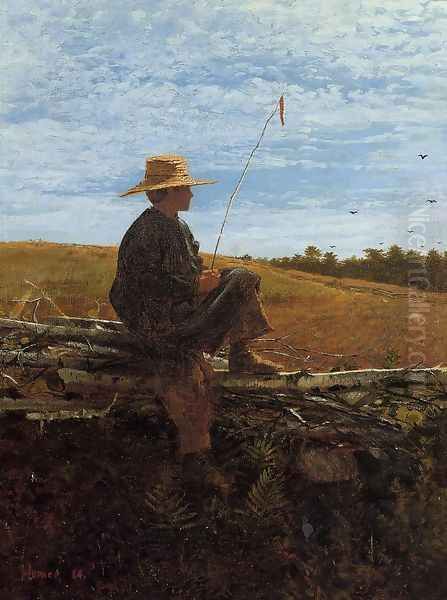 On Guard Oil Painting by Winslow Homer