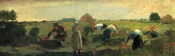 The Gleaners Oil Painting by Winslow Homer