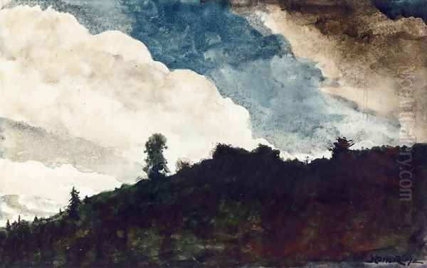 Morning - the Morning Mist Oil Painting by Winslow Homer