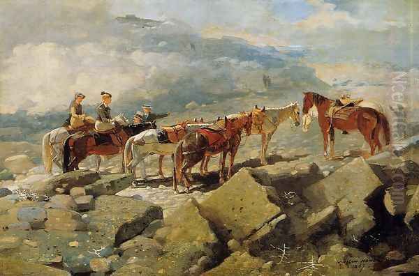 Mount Washington Oil Painting by Winslow Homer