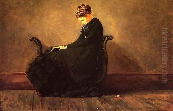 Portrait of Helena de Kay Oil Painting by Winslow Homer