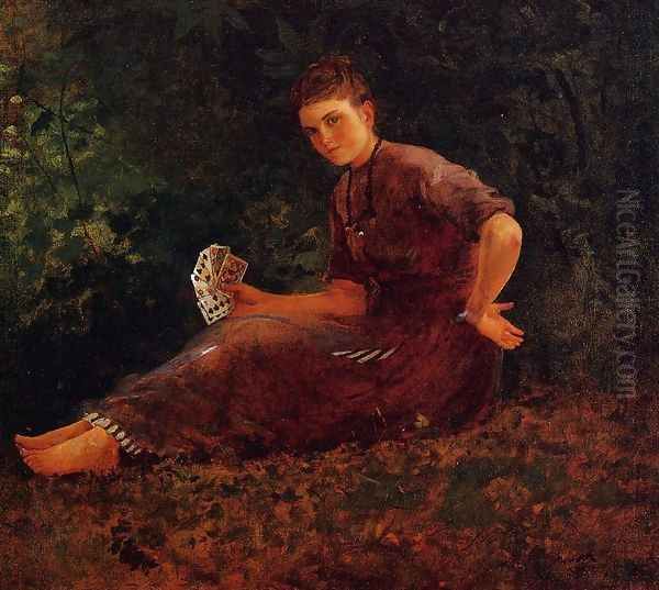 Shall I Tell Your Fortune? Oil Painting by Winslow Homer