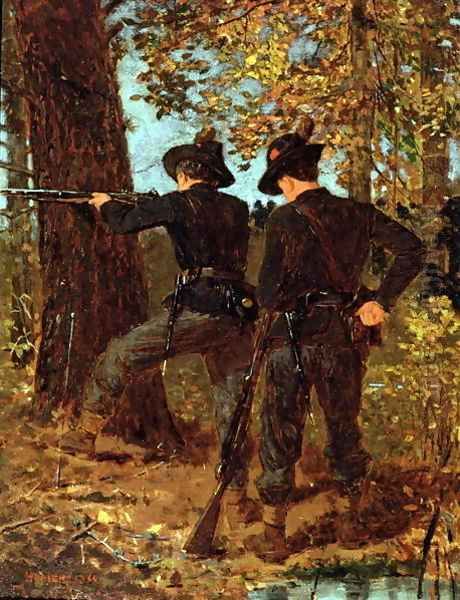 The Sharpshooters Oil Painting by Winslow Homer