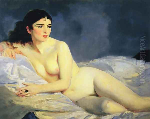 Betalo Nude Oil Painting by Robert Henri