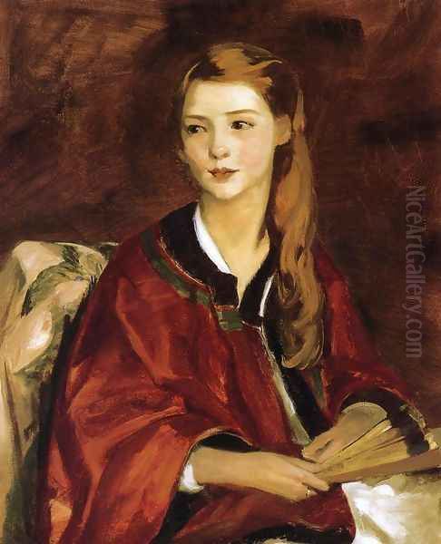 Beagrice Whittaker Oil Painting by Robert Henri