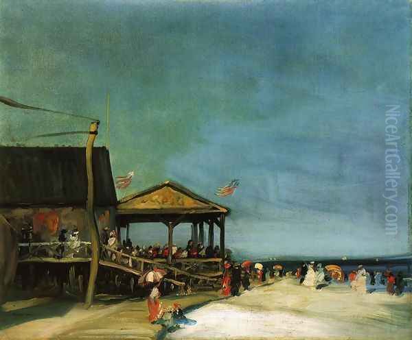 At Far Rockaway Oil Painting by Robert Henri