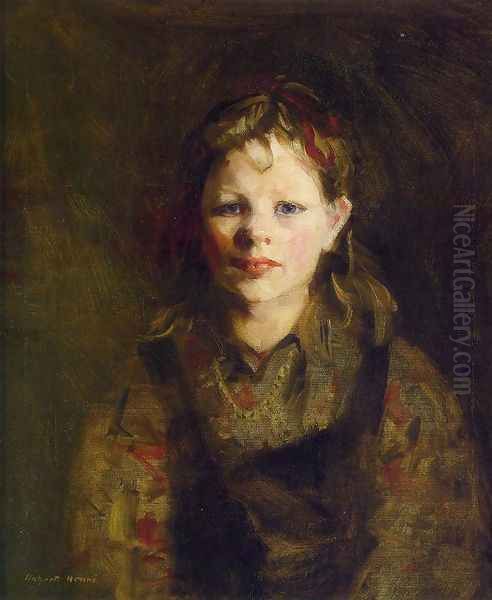 Little Dutch Girl Oil Painting by Robert Henri