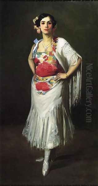 La Reina Mora Oil Painting by Robert Henri