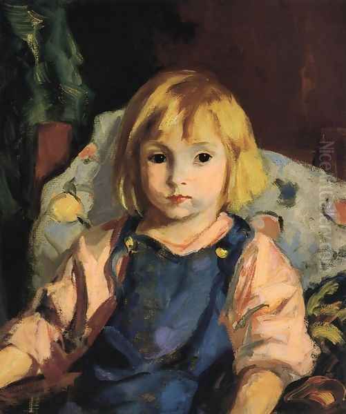 Little Carl (Karl Schleicher) Oil Painting by Robert Henri