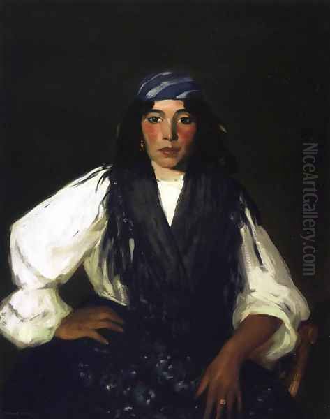 La Mora Oil Painting by Robert Henri