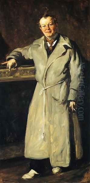 George Luks Oil Painting by Robert Henri