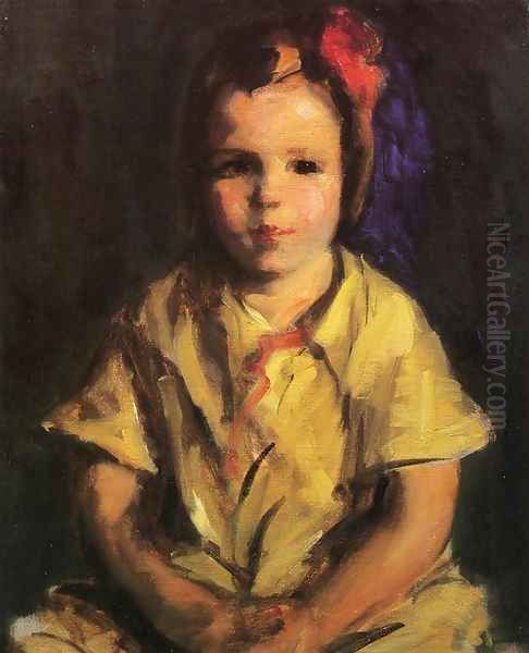 Portrait Of Faith Oil Painting by Robert Henri